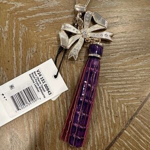 Brahmin Bow Charm Tassel